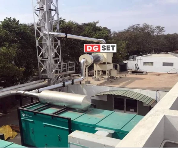 Emission control for diesel generators: particulate capture