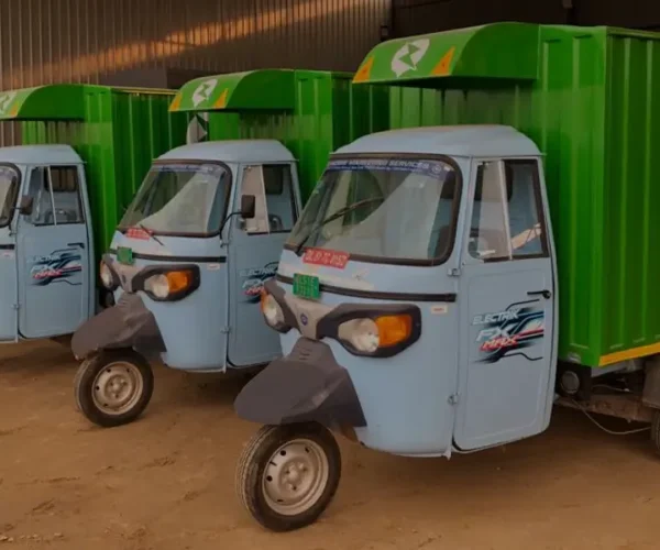 Renting electric scooters & 3W cargo vehicles for delivery
