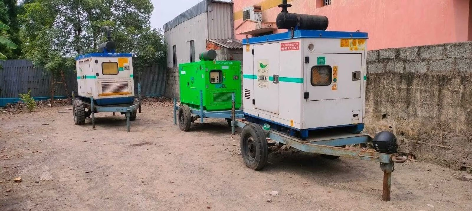 Read more about the article High air pollution from diesel generator (DG) emissions in urban areas