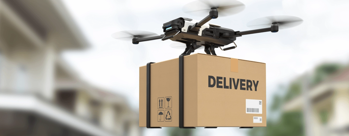 Read more about the article On-demand delivery of products via autonomous electric drones