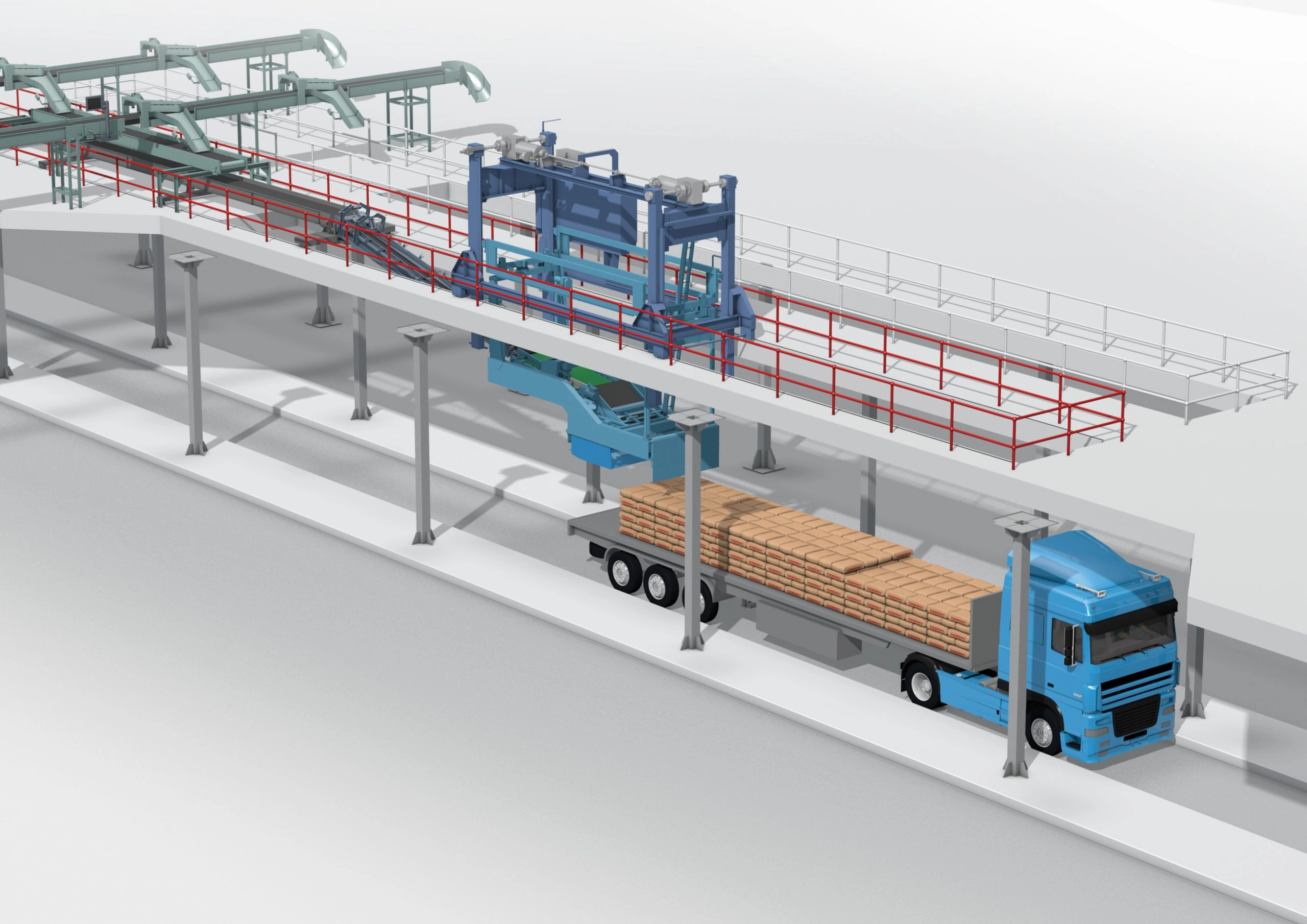 You are currently viewing Automated solutions for bagging, case packaging, palletizing, and truck loading